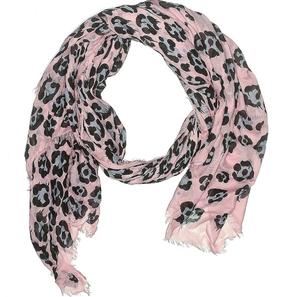 COACH SCARVE Pink Animal Print